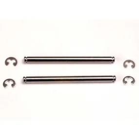 TRA2640 Suspension Pins, 44mm, Chrome with E-Clips (2)