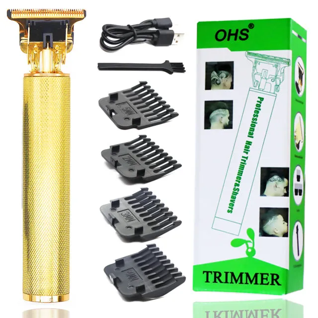 USB Vintage Electric Hair Trimmer