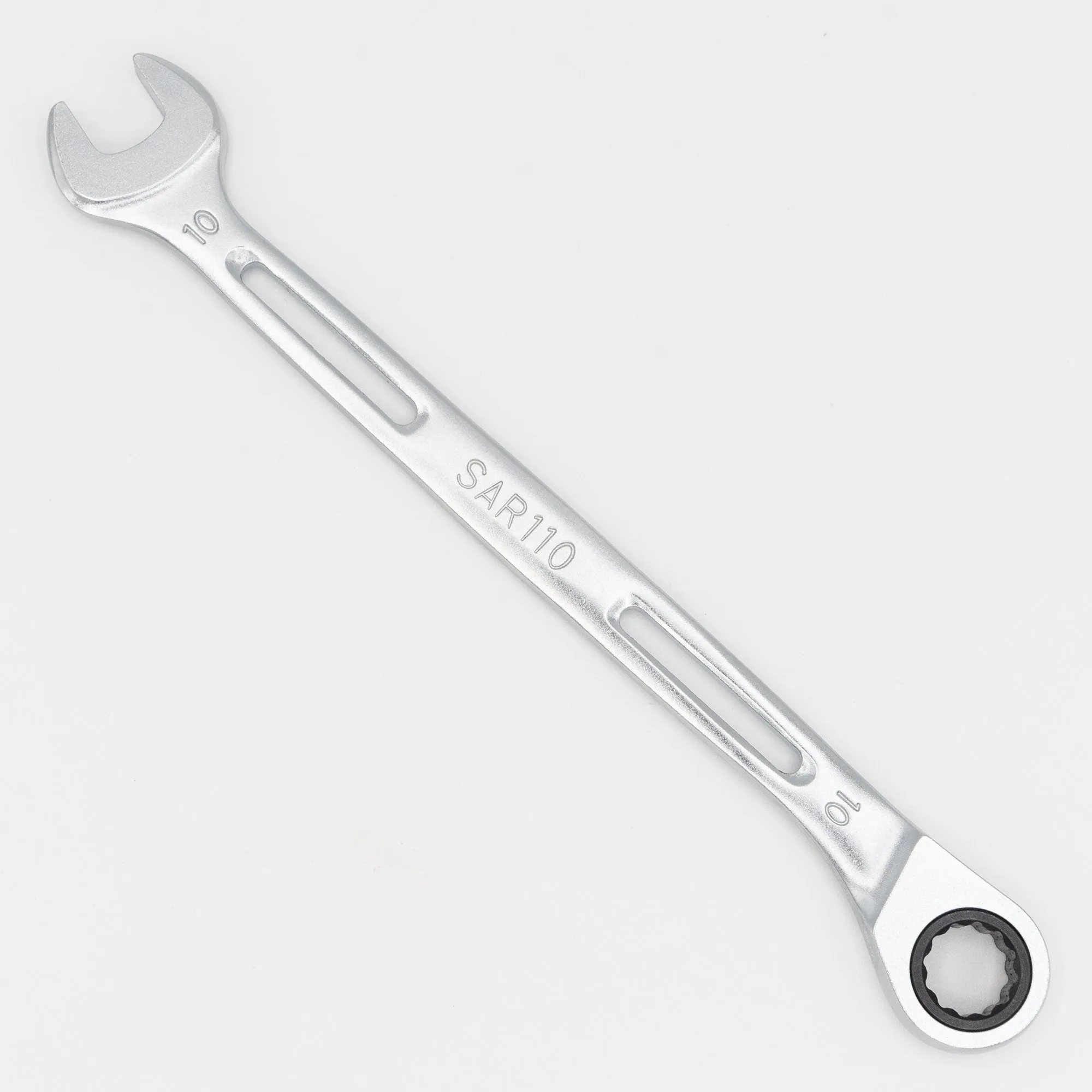 Vim Tools SAR110 Metric 10mm Slim Angled Ratcheting Wrench