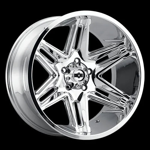 Vision Off-Road 363 Razor 22X12 6X139.7 -51mm Chrome