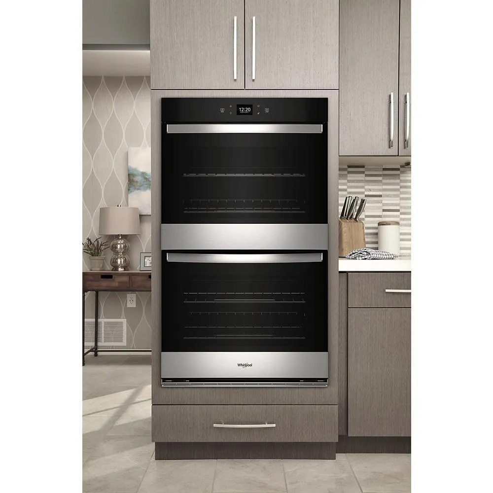 Whirlpool WOED5027LZ 8.6 Total Cu. Ft. Double Wall Oven with Air Fry When Connected