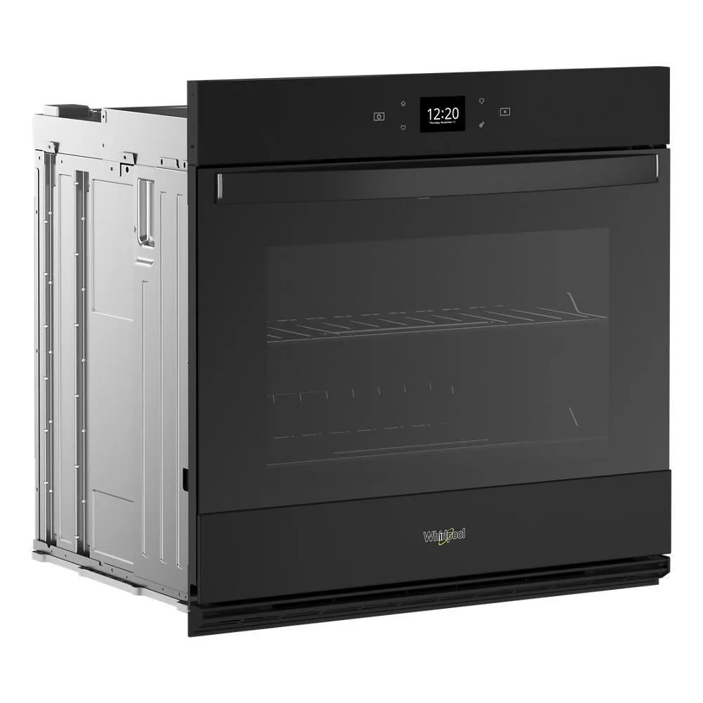 Whirlpool WOES5027LB 4.3 Cu. Ft. Single Wall Oven with Air Fry When Connected