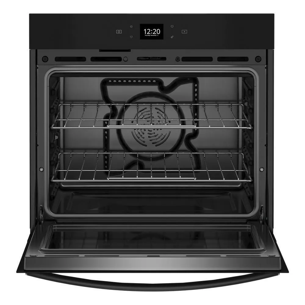 Whirlpool WOES5027LB 4.3 Cu. Ft. Single Wall Oven with Air Fry When Connected