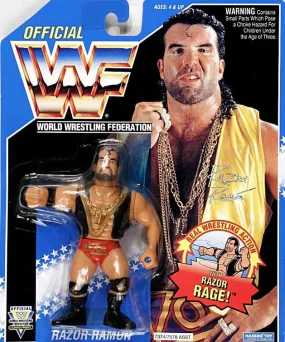 WWF Hasbro 10 Razor Ramon with Razor Rage! [With Red Trunks]