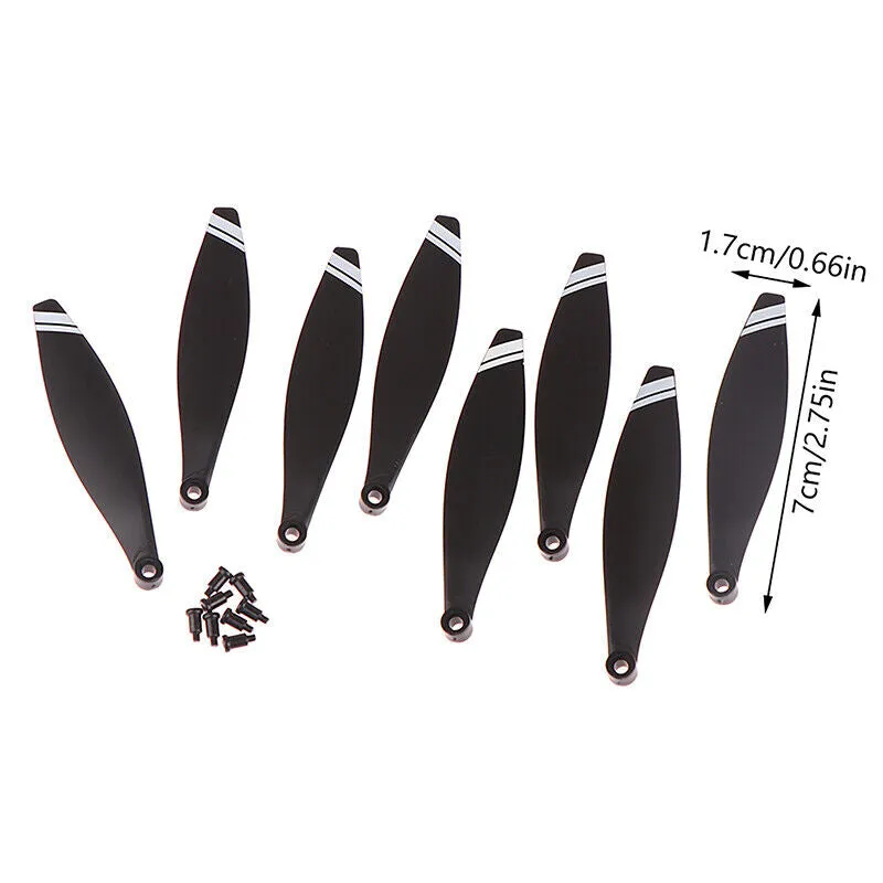 X Pro RAZOR Drone Propellers Original Replacement Spare Parts Props Razor X Blades (8pcs)